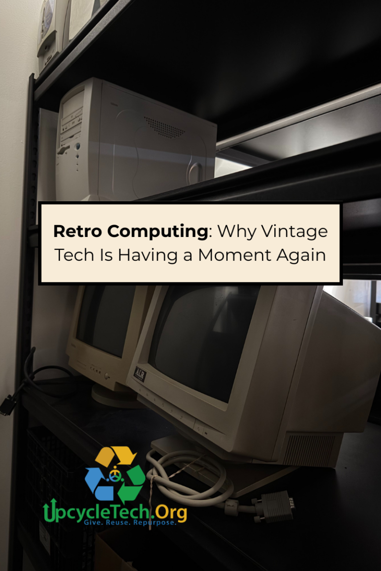 Retro Computing: Why Vintage Tech Is Having a Moment Again – UpcycleTech